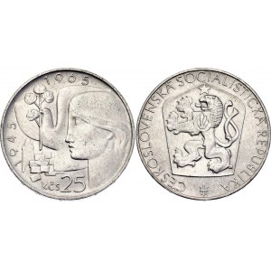 Czechoslovakia 25 Korun 1965