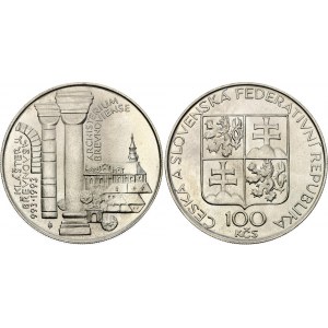 Czechoslovakia 100 Korun 1993
