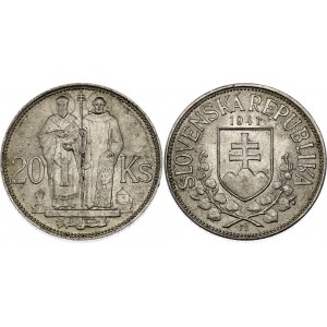 Slovakia 20 Korun 1941