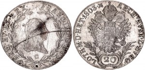 Austria 20 Kreuzer 1803 C