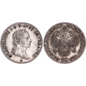 Austria 20 Kreuzer 1831 A