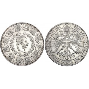 Austria 2 Florin 1873 (1973) Restrike Vienna Shooting Festival