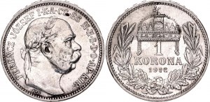 Hungary 1 Korona 1912 KB