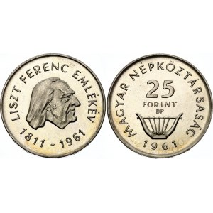 Hungary 25 Forint 1961 BP