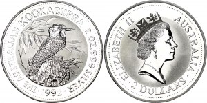 Australia 2 Dollars 1992