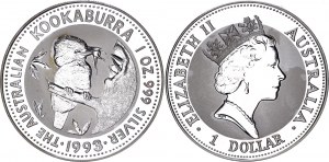 Australia 1 Dollar 1993