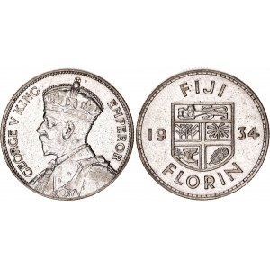 Fiji 1 Florin 1934