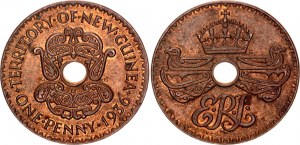 Papua New Guinea 1 Penny 1936