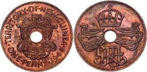 Papua New Guinea 1 Penny 1944