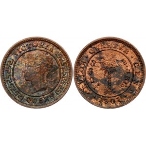 Ceylon 1/4 Cent 1901