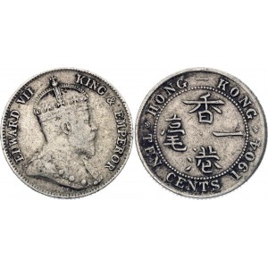 Hong Kong 10 Cents 1904