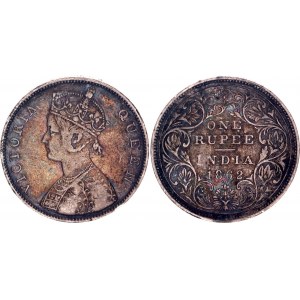 British India 1 Rupee 1862