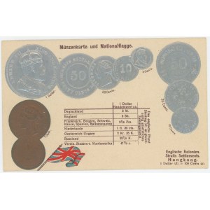 Straits Settlements Post Card Coins of the British Colonies - Straits Settlements and Hong Kong 1904 - 1937 (ND)