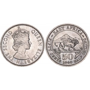 East Africa 50 Cents 1960