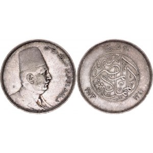 Egypt 20 Piastres 1923 AH 1341