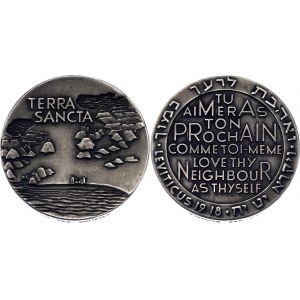 Israel Silver Medal Pilgrimage to the Holy Land 1963