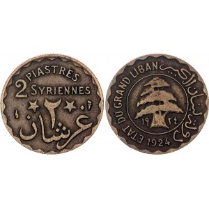 Syria 2 Piastres 1924