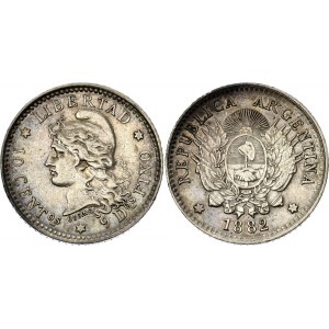 Argentina 10 Centavos 1882