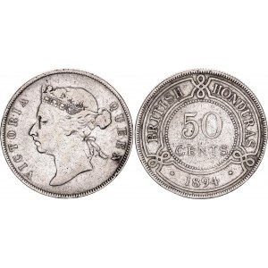 British Honduras 50 Cents 1894