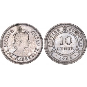 British Honduras 10 Cents 1965