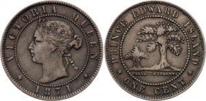 Canada Prince Edward Island 1 Cent 1871