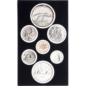 Canada Annual Coin Set of 6 Coins 1980