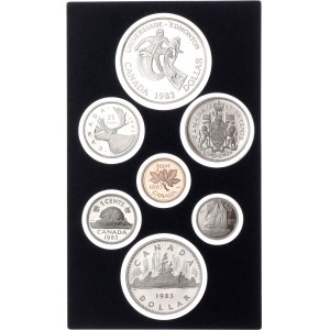 Canada Annual Coin Set of 6 Coins 1983