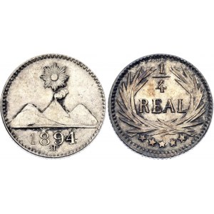 Guatemala 1/4 Real 1894 H