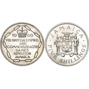 Jamaica 5 Shillings 1966