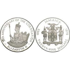Jamaica 25 Dollars 1978