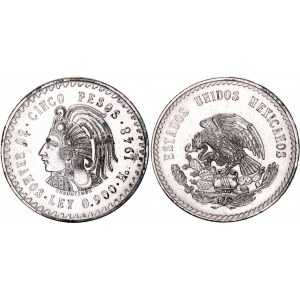 Mexico 5 Pesos 1948 Mo