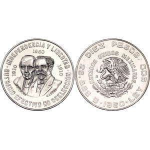Mexico 10 Pesos 1960 Mo