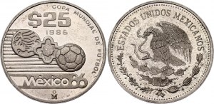 Mexico 25 Pesos 1985 Mo