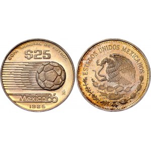 Mexico 25 Pesos 1985 Mo