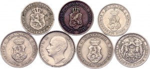 Bulgaria Lot of 7 Coins 1888 -1940