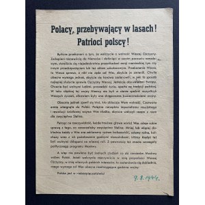 [GG] Polacy, przebywający w lasach ! Patrioci polscy ! [194-]