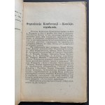 [Judaica] Pamiętnik I Konferencji Żydoznawczej odbytej w grudniu 1921 roku w Warszawie. Warszawa [1923]