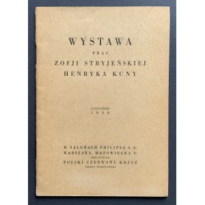 Wystawa prac Zofji Stryjeńskiej i Henryka Kuny. Warszawa [1930]