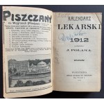 [Warszawa] Kalendarz Lekarski.[1912]