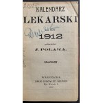 [Warszawa] Kalendarz Lekarski.[1912]