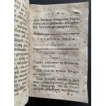 WERNER J. Jakób - Rozmowy sokratyczne w materyach moralnych ułożone dla nauki książęcia dziedzicznego Saxe Gothy y Altenburg przez pana [...] Łowicz [1808]