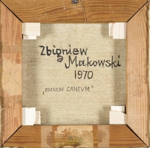 Zbigniew Makowski, OMNEM CANTUM, 1970