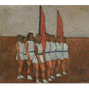 Jerzy Nowosielski, GIMNASTIKA, 1951