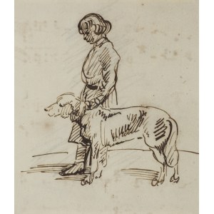 Piotr Michałowski, Chlapec se psem