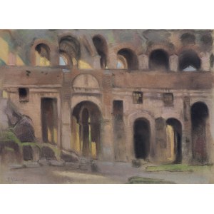 Kazimierz Stabrowski, WNĘTRZE COLOSSEUM, 1928