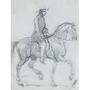 Piotr Michałowski, jazdec na koni