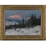 ANDERS ANDERSEN-LUNDBY, PEJZAŻ ZIMOWY