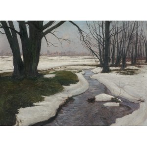 Mikhail Gorstkin Vygotsky, A LANDSCAPE WITH A RIVER