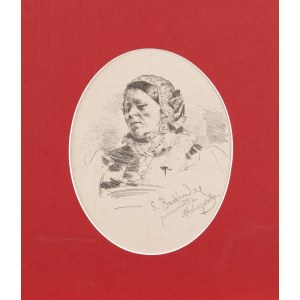 Szymon BUCHBINDER (1853-1908), Kopf einer Frau, 1881