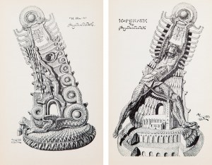 Stanisław SZUKALSKI (1893 - 1987), Zestaw dwóch prac: Krak, Kopernik